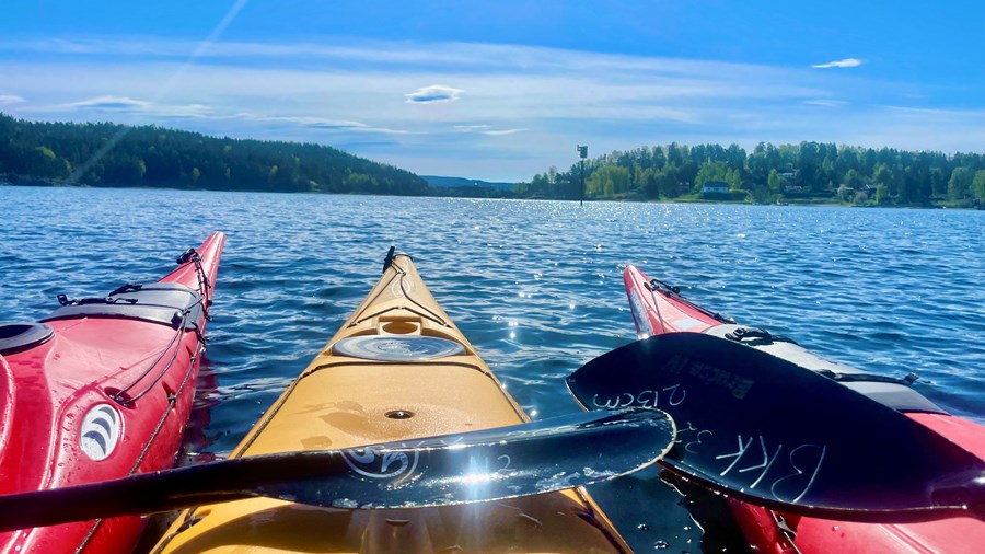 padling på fjorden