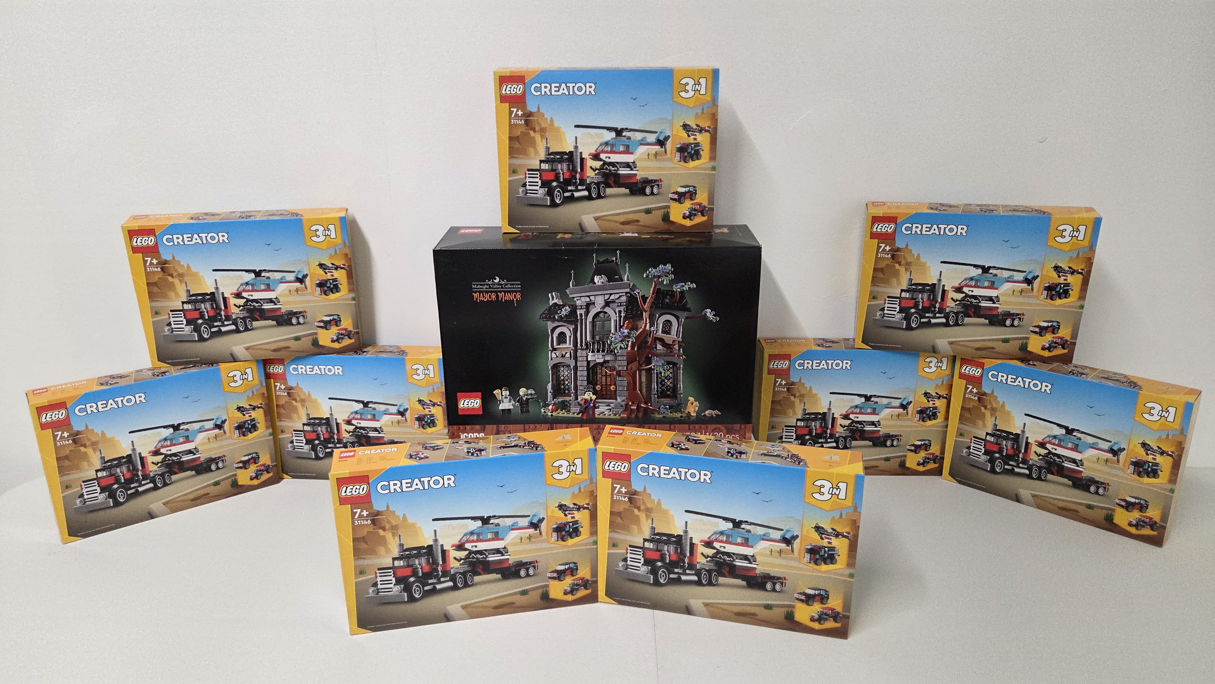 Byggekonkurranse med Lego-premier