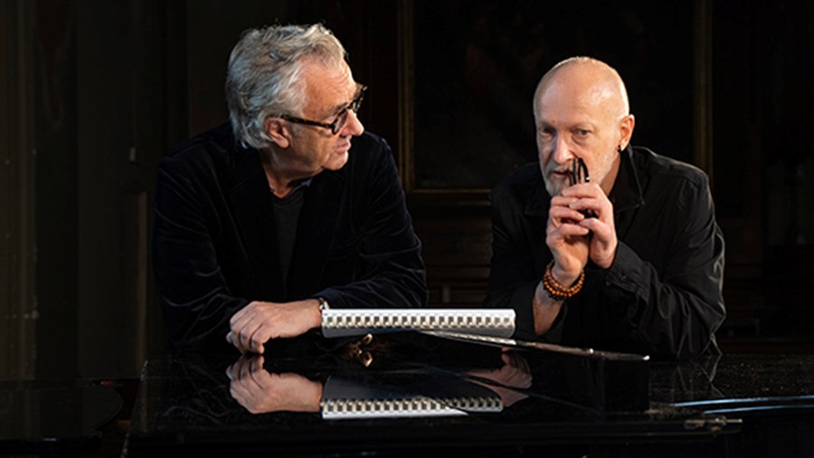 Lars Saabye Christensen og Helge Iberg