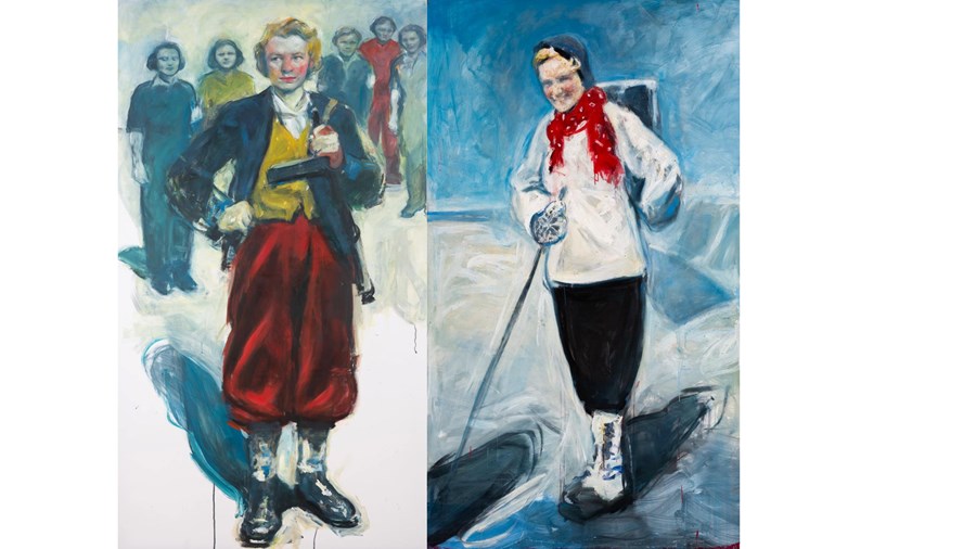 Sigrid Wiborg Andersen og Solveig Bergslien