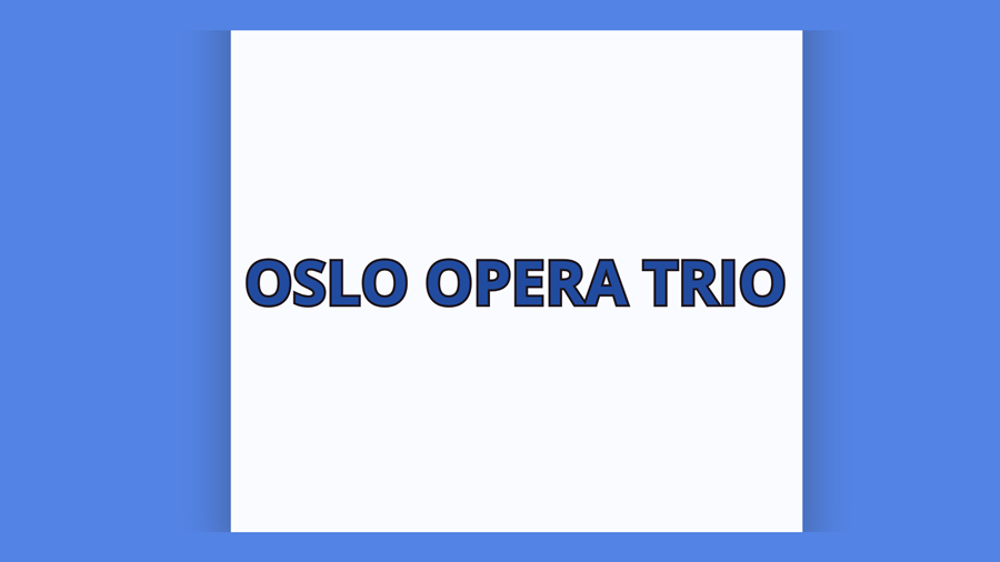 Grafikk av tittlen OSLO OPERA TRIO