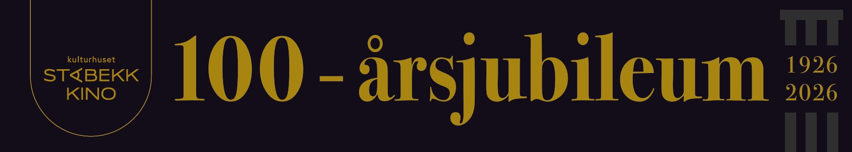 100-årsjubileum Kulturhuset Stabekk Kino